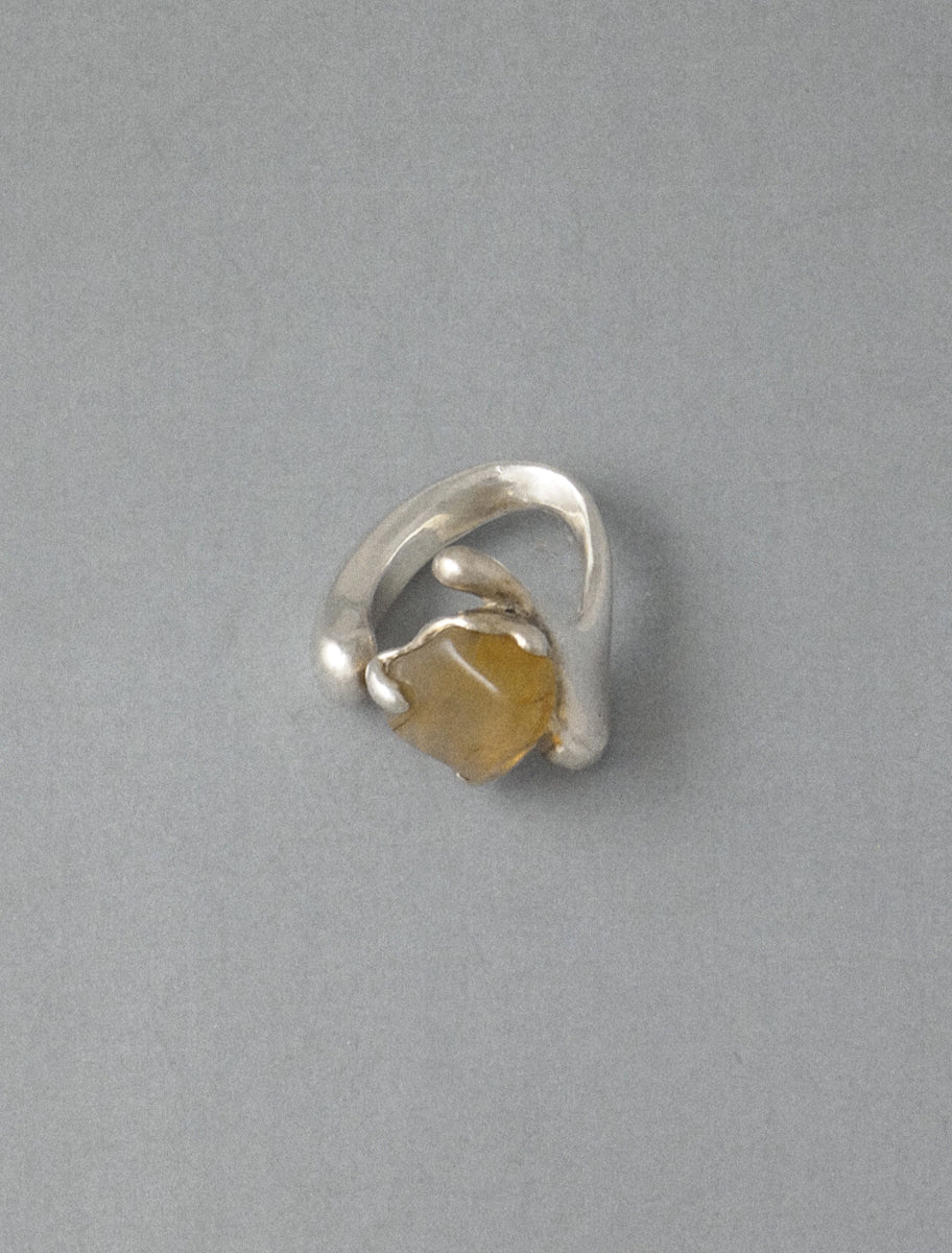 agate / Curve ring