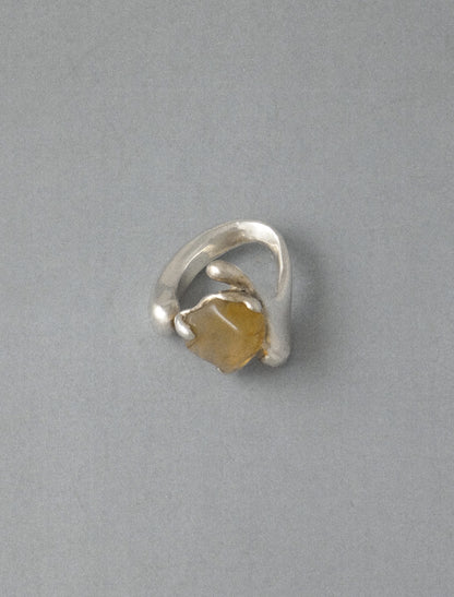 agate / Curve ring