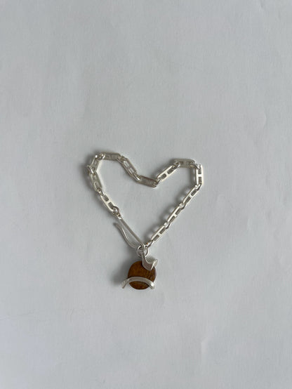 plate stone bracelet