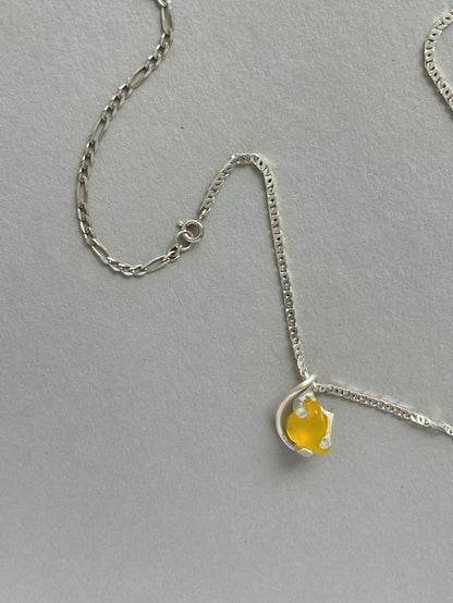 sunflower necklace