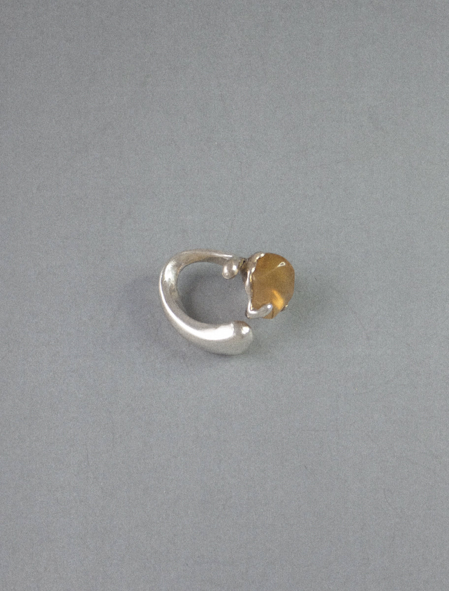 agate / Curve ring